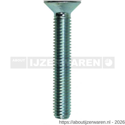 ASF binnenzeskantbout DIN 7991 M20x100 mm verzonken kop RVS A4 - W40821923 - afbeelding 1