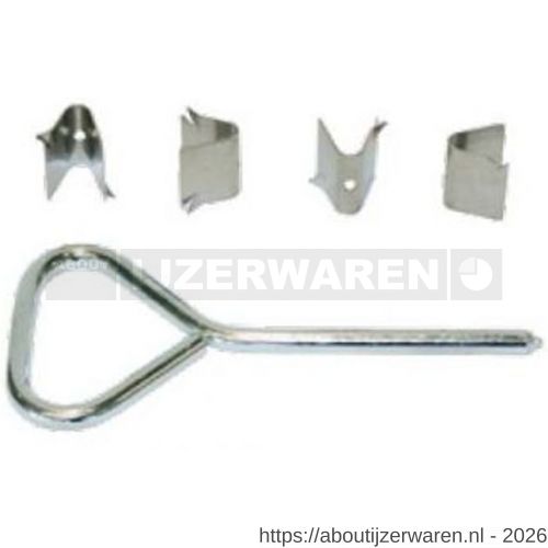 ABC Adamas loodclip inclusief hulpstuk - W40875260 - afbeelding 1