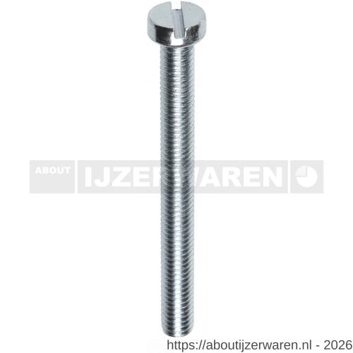 Steelies Ultimate metaalschroef DIN 84A M4x16 mm cilinderkop verzinkt - W40861038 - afbeelding 1