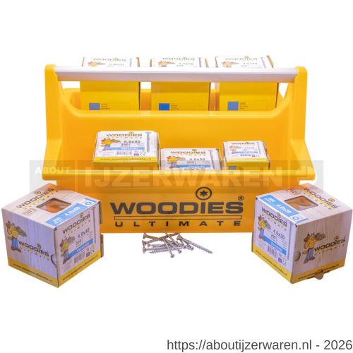 Woodies Ultimate draagkist inclusief 2.100 schroeven - W40800005 - afbeelding 1