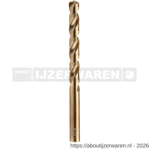Diager HSS Cobalt staalboor 4.0x75 mm set 10 stuks - W40877860 - afbeelding 1