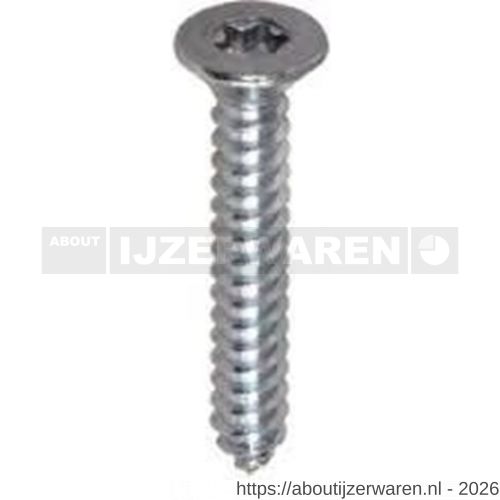 ASF plaatschroef DIN 7982C-T 4.8x38 mm Torx T 25 RVS A4 - W40823524 - afbeelding 1