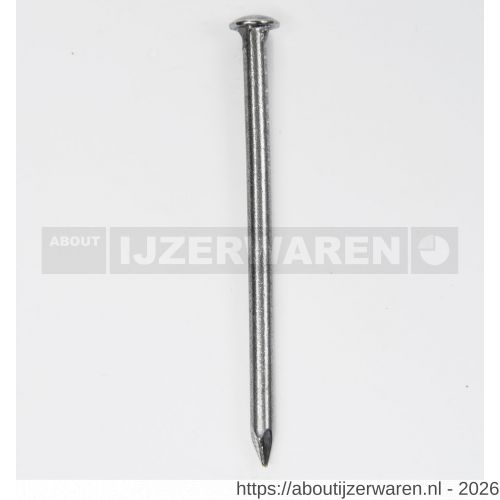 HJZ Profi nagel 2.7x50 mm bombe kop RVS A2 - W40870067 - afbeelding 1