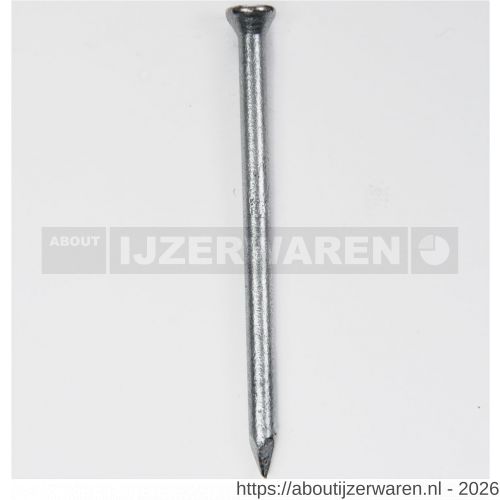 HJZ Profi nagel 3.5x70 mm plat-conisch kop verzinkt - W40870310 - afbeelding 1