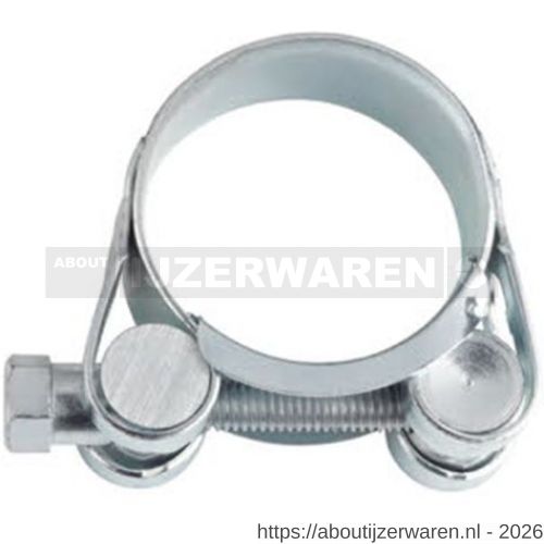 Index AB-GP heavy duty slangklem 23-25 mm verzinkt blister - W40902014 - afbeelding 1