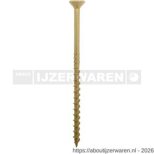 Woodies Ultimate Shield Outdoor 4,0x50/30 mm verzonken kop VK Torx T 20 - W40800435 - afbeelding 1