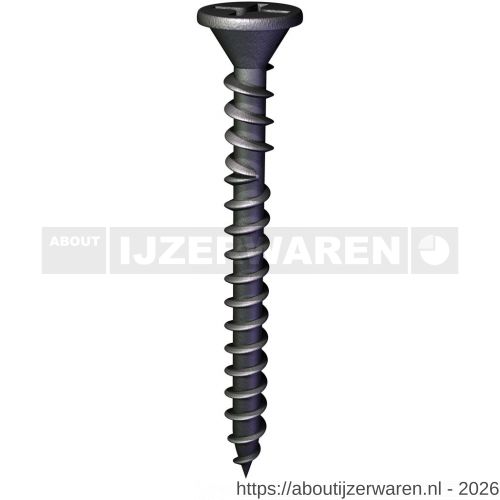 Grabber robustschroef 3.9x45 mm gefosfateerd  - W40894011 - afbeelding 1