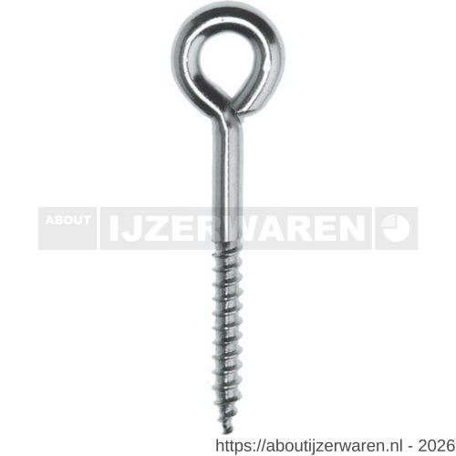 Tox Eye schroefoog 8x120 mm - W40896344 - afbeelding 1