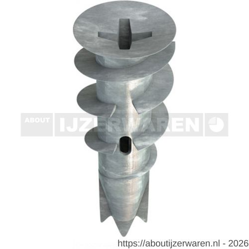 Tox Spiral Plus gipskartonplug 37 mm - W40896271 - afbeelding 1
