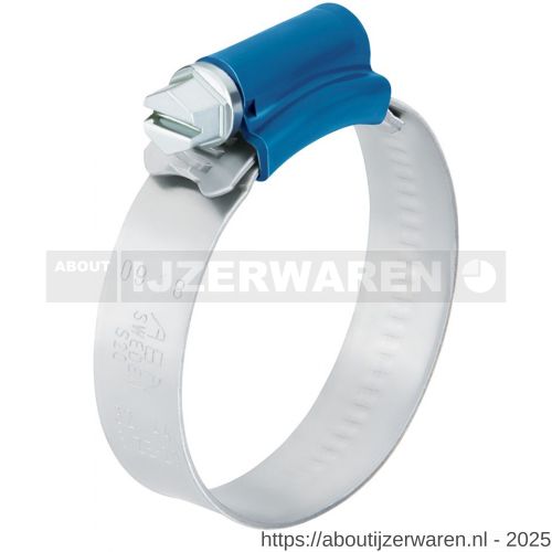 Aba wormschroefslangklem Original 104-138/12 mm aluzink - W11551059 - afbeelding 1