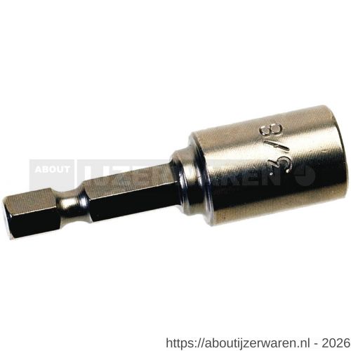 QZ 896 bit dop magnetisch 8x50 mm staal - W50001890 - afbeelding 1