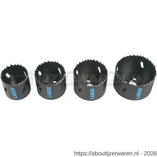 Labor JA109592 gatzagenset Bi-metaal 9-delig PVC Loodgieter 19-57 mm doos - W50304440 - afbeelding 1