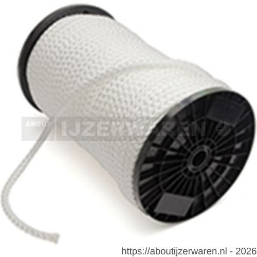 Dulimex DX 770-040W touw gevlochten PP 4 mm wit - W30200375 - afbeelding 1