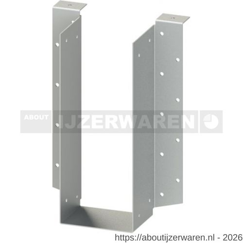 GB 07889904 I-ligger met lip 90x240 mm 1,25 mm sendzimir verzinkt - W18002857 - afbeelding 1