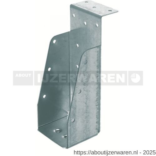 GB 09445 balkdrager korte lip GBS-KL 63x175 mm 1,5 mm sendzimir verzinkt - W18000993 - afbeelding 1