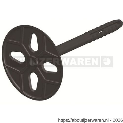 GB 330100 UNI-flexplug 100 mm diameter 8 mm nylon - W18000057 - afbeelding 1