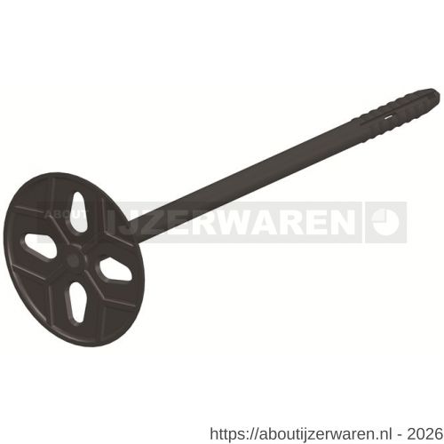 GB 330180 UNI-flexplug 180 mm diameter 8 mm nylon - W18000061 - afbeelding 1