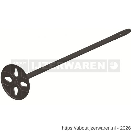 GB 330280 UNI-flexplug 280 mm diameter 8 mm nylon - W18000066 - afbeelding 1