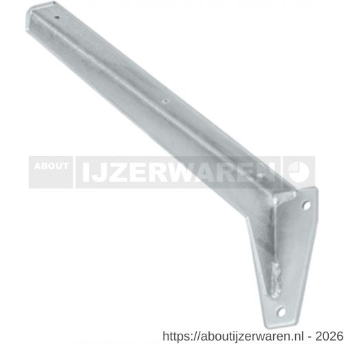 Vormann L-drager 380 mm verzinkt - W51000028 - afbeelding 1